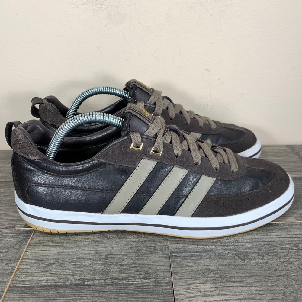 Adidas Samba Modern Leather Lace Up Sneakers